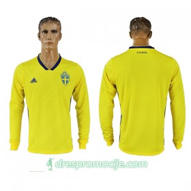 Švedska Dres Domaći Svjetsko prvenstvo 2018 Dugim Rukavima